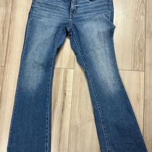 BKE Flare & Wide Leg Blue Jeans
